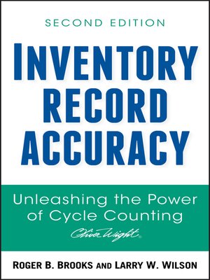 cover image of Inventory Record Accuracy